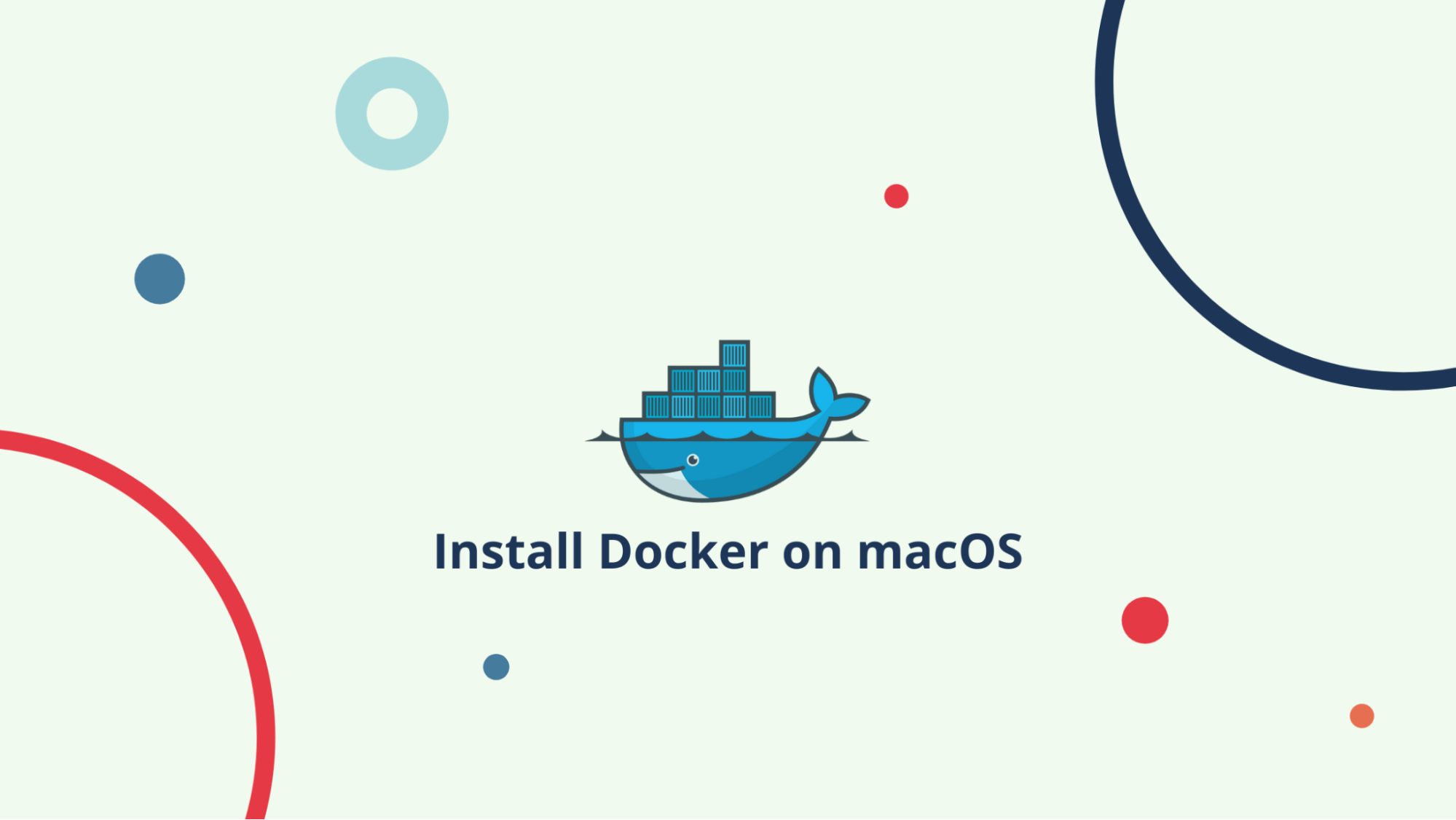 Installing Docker on macOS
